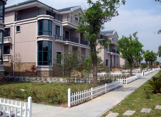 PVC草坪護欄 PVC草坪護欄